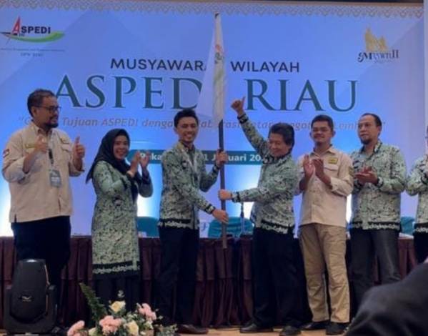 Ferdian Septa Irawan Nakhodai Aspedi Riau, Siap Wujudkan Pengusaha kuat dan modern