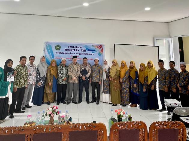 200 Mahasiswa Ikuti Kukerta di Riau, Ini Pesan Rektor Institut IAI Diniyah Pekanbaru