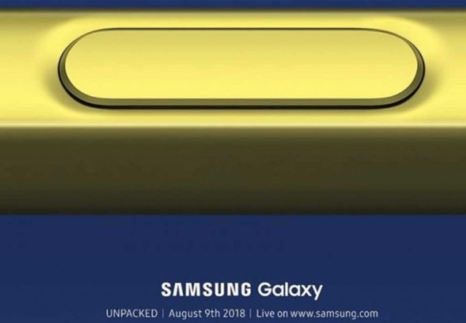 Samsung Galaxy Note9 Meluncur 9 Agustus