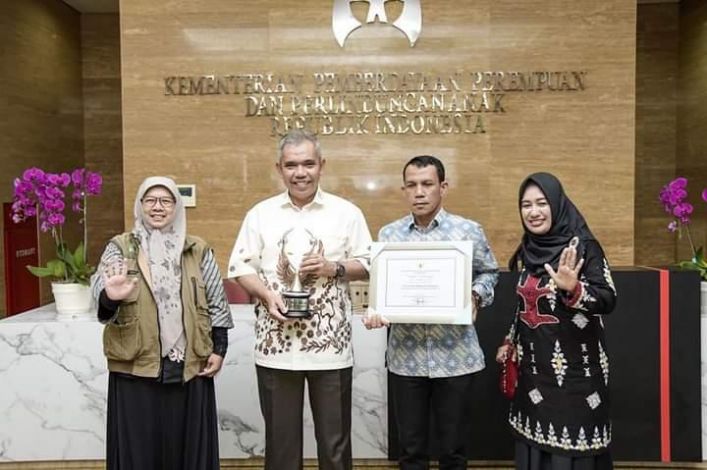 Kampar Kembali Raih Predikat Madya pada Anugerah KLA dari Kementerian PPPA