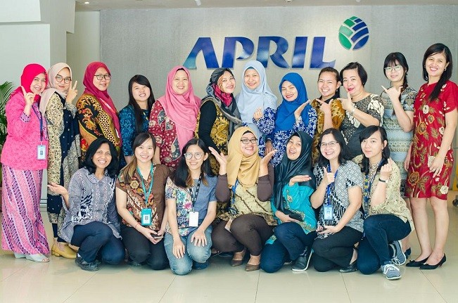 Peringatan Hari Batik Nasional 2019, Karyawan RAPP Kompak Pakai Baju Batik