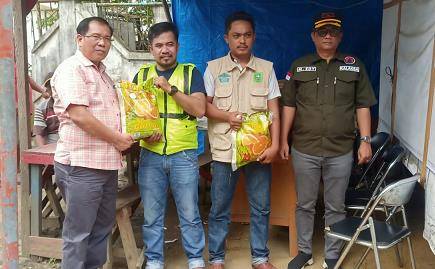 Direktorat Intelkam Polda Riau Sambangi Pos Check Poin PMK di Perbatasan Rohil dan Sumut