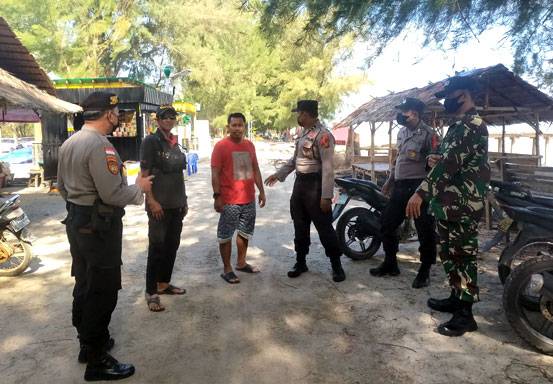 Antisipasi Tindak Kriminal C3, Polsek Rupat Utara Bersama TNI Lakukan Patroli