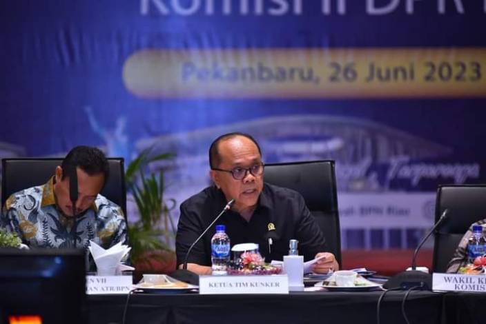 Kunjungi Provinsi Riau, DPR Pertanyakan Penyelesaian Sengketa Lahan