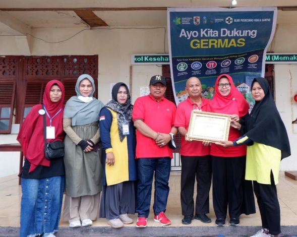 Dibalut Berbagai Kegiatan, Kecamatan Kuala Kampar Launching Germas