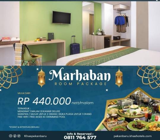 Hotel KHAS Pekanbaru Hadirkan Marhaban Room Package
