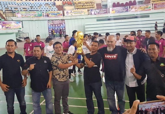 Bhayangkara Bengkalis Juarai Open Turnamen Futsal Forwari Cup I