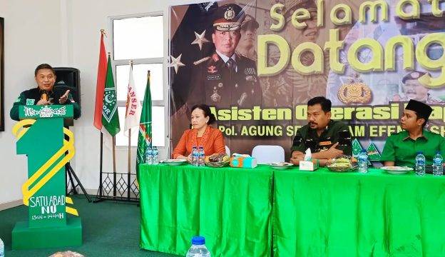 Asisten Operasi Kapolri Irjen Agung Setya Imam Effendi Sambangi Rumah Toleransi Ansor Riau