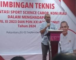 Hadapi Porwil dan PON 2024, KONI Gelar Bimtek untuk Peningkatan Kualitas Olahraga Riau