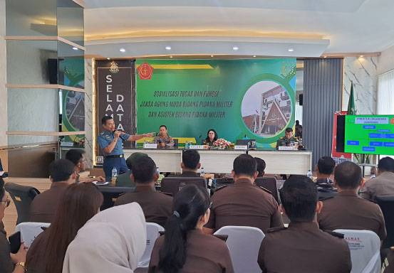 Aspidmil Kejati Riau Sosialisasikan Tugas dan Fungsi Jampidmil di Kejari Rohil