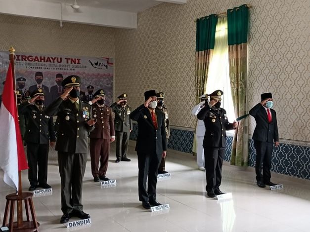 Rayakan HUT ke-76 TNI, Dandim 0321 Rohil Ajak Seluruh Elemen Bina Sinergitas