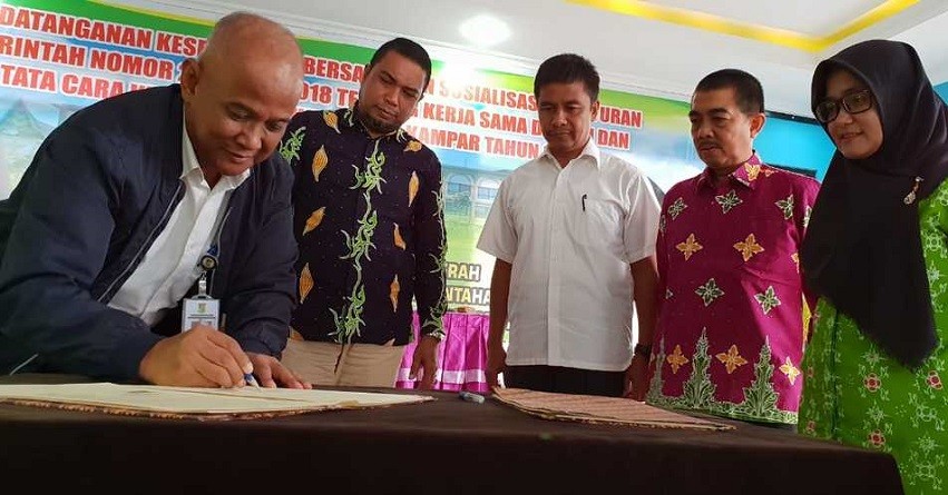 Program School Improvement PT RAPP Tingkatkan Pendidikan di Kabupaten Kampar