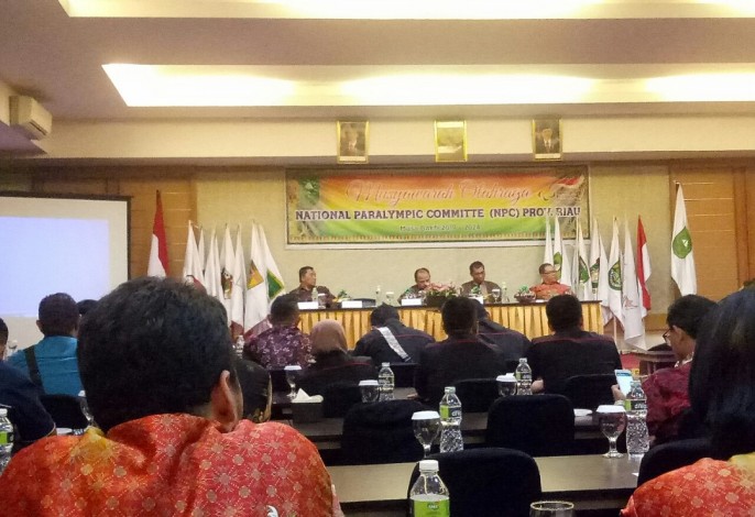 Resmi Dibuka, Musprov NPC Riau Dipastikan Sesuai Aturan