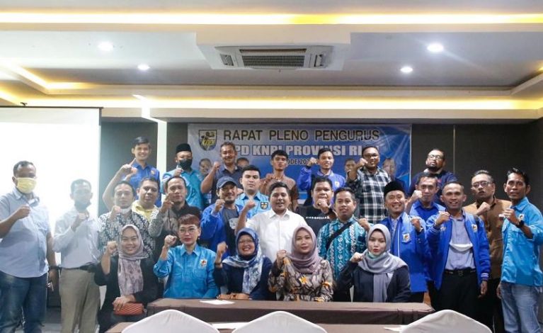 Bahas Berbagai Agenda, DPD KNPI Riau Gelar Rapat Pleno Pengurus
