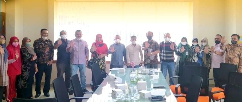 Bahas Penanganan Kasus Kekerasan Perempuan dan Anak, DP3APM Kota Pekanbaru Terima Kunker DPRD Rohul