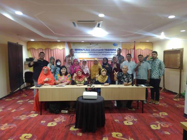 LSP Wiyata Nusantara Jogjakarta Gelar Uji Kompetensi Asesor di Pekanbaru