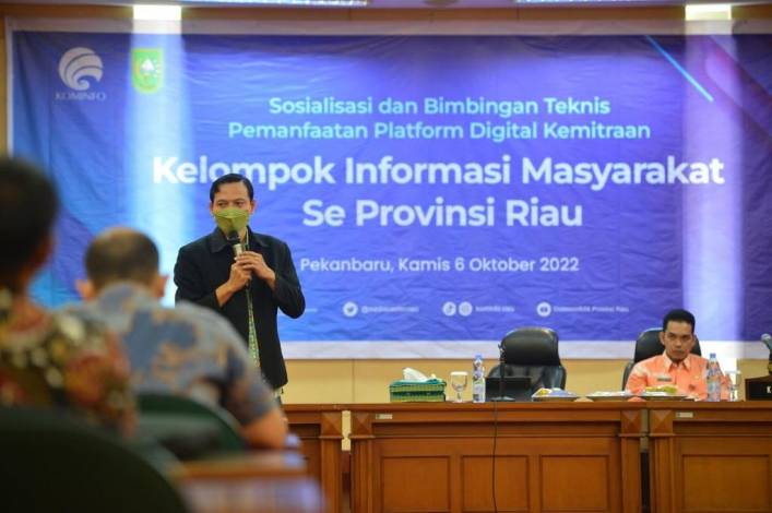 Kelompok Informasi Masyarakat Turun 50 Persen saat Pandemi Covid-19, Ini yang Dilakukan Pemprov Riau