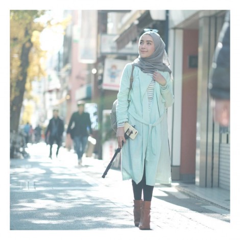 Keindahan Islam Menginspirasi Desainer Jepang Rancang Hijab