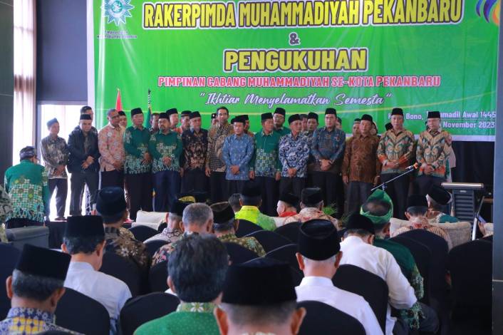 Sekda Pekanbaru Apresiasi Raker Pimpinan Muhammadiyah