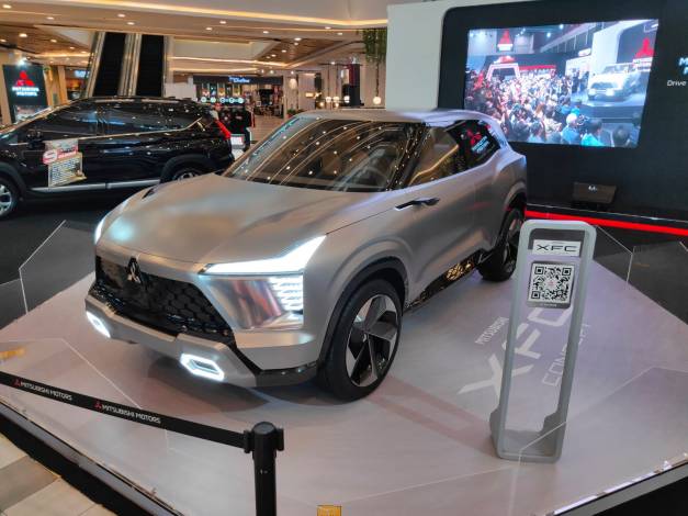 Tawarkan Fitur Menarik dan Desain Progresif, Mitsubishi XFC Concept Disambut Antusias Warga Pekanbaru