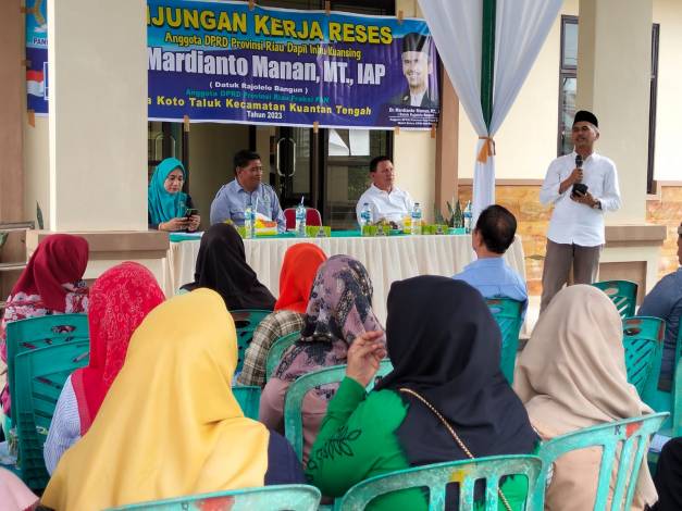 Reses DPRD Riau di Kuansing, Ini yang Dibutuhkan Masyarakat