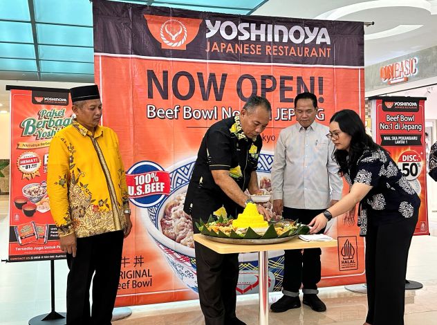Pertama di Pekanbaru, Yoshinoya Resto Beef Bowl Hadir di Mal SKA