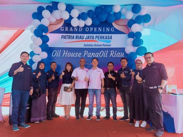 Distributor Panaoil Pertama di Riau, PT. Patria Riau Jaya Perkasa Gelar Grand Opening