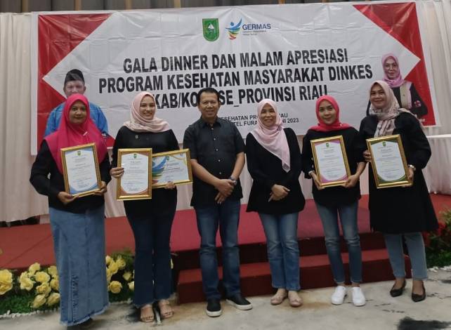 Dinkes Bengkalis Raih 5 Penghargaan Tingkat Provinsi Riau