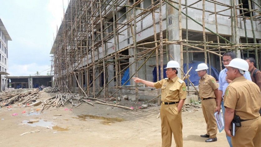 Pembangunan Rusunawa di Parit 6 Tembilahan Selesai November