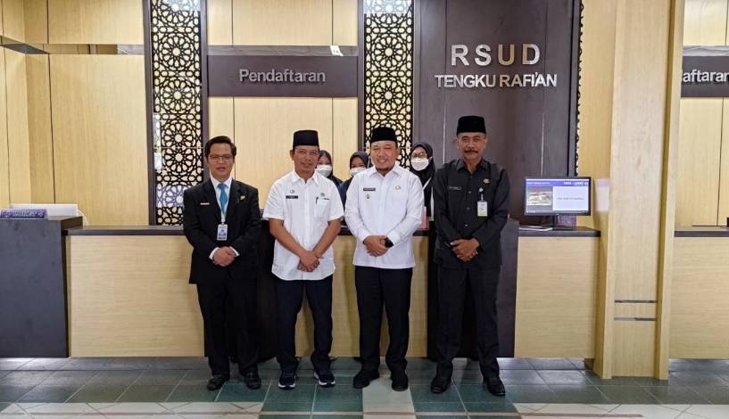 Lembaga Survei Akreditasi Rumah Sakit Sebut RSUD Tengku Rafian Siak Bisa Bersaing dengan RS di Malaka