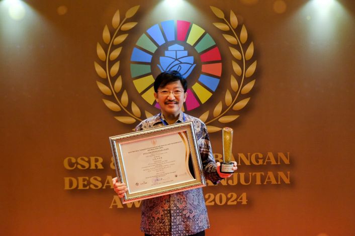 Smartfren Raih CSR & PDB Awards 2024 dari Kementerian Desa PDTT