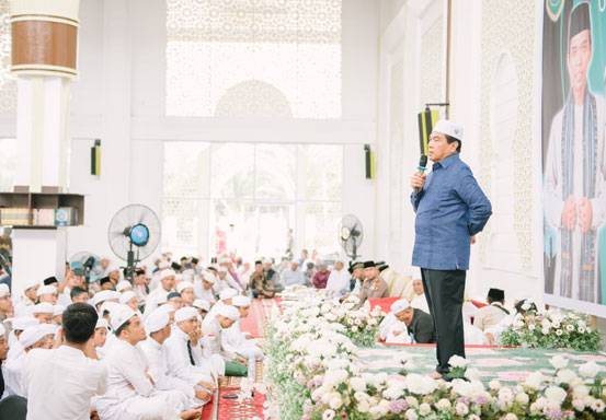 Tabligh Akbar Bersama UAS, Achmad Minta Masyarakat Doakan SBY dan AHY