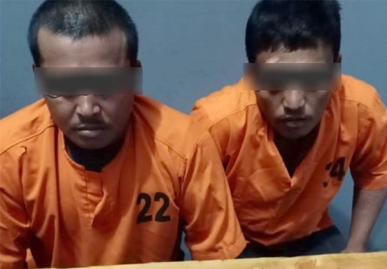 Polres Pelalawan Bekuk 2 Pelaku Kasus Narkoba di Warung Bandrek
