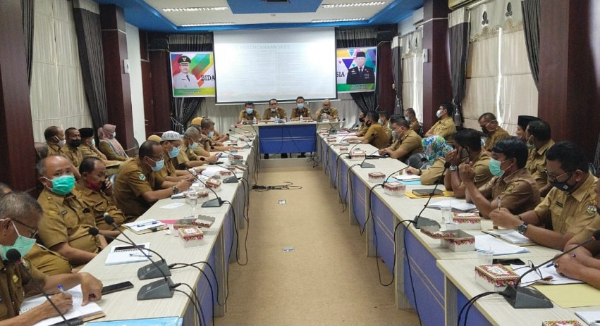 Bappeda Kampar Gelar Forum Perangkat Daerah untuk Penyusunan RKPD Tahun 2022