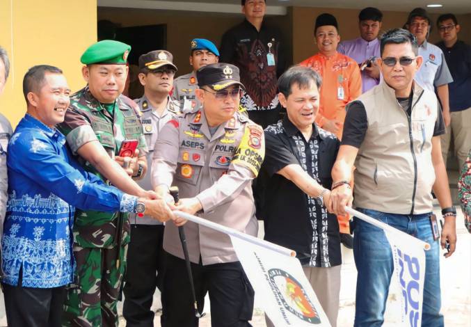 Kapolres Siak Perintahkan Jajaran Kawal Pendistribusian Logistik Pemilu ke Tingkat Kecamatan