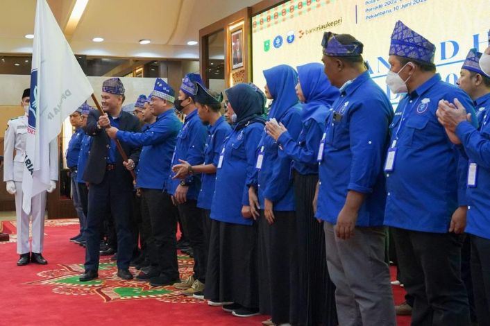 Mamun Murod Resmi Dilantik sebagai Ketua DPD HA-IPB Riau