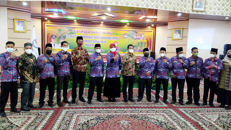 Wabup Rohil Buka Musda PPDI, Perdana di Riau