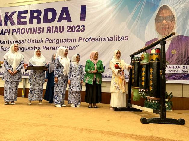 Rakerda Perdana Iwapi Riau, Momentum Pengusaha Wanita Tingkatkan Kualitas dan Profesionalitas