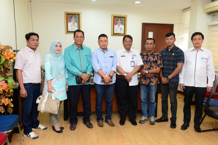 DPRD Inhil Belajar Pola Kerjasama Media dengan Biro Adpim Setdaprov Riau