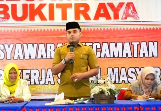Diharapkan Dapat Memajukan Kota Pekanbaru, Camat Ardi Buka Musyawarah Cabang IPSM Kecamatan Bukit Raya