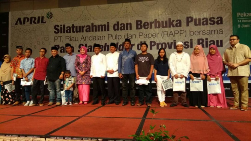 RAPP Santuni Keluarga Almarhum Wartawan Riau