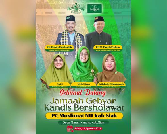 Gebyar Kandis Bersholawat Bakal Dihadiri Ribuan Jemaah NU