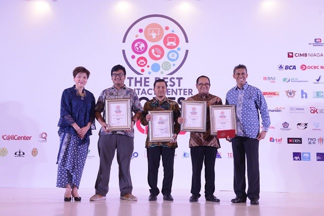 PGN Raih 5 Penghargaan di Ajang The Best Contact Center Indonesia