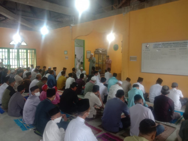 Idul Fitri, Polsek Pangkalan Kuras Laksanakan Pengamanan di Sejumlah Masjid