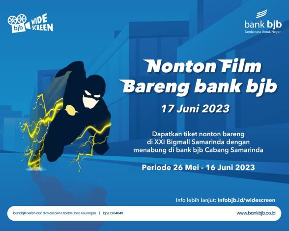 Nonton The Flash bareng bank bjb, Nabung Bisa Dapat Tiket
