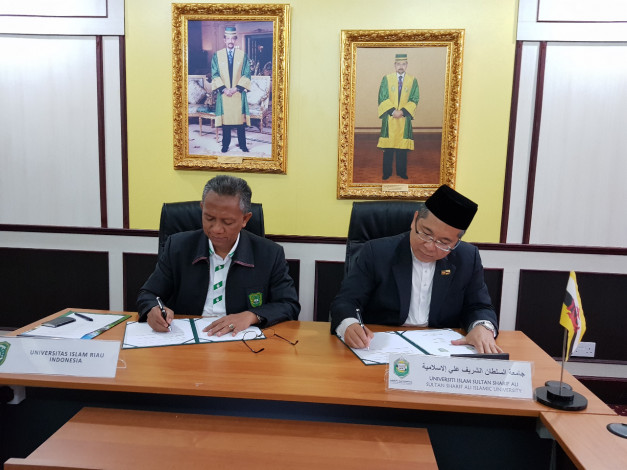 UNISSA Brunei Gandeng UIR Kerjasama Buka Fakultas Pertanian
