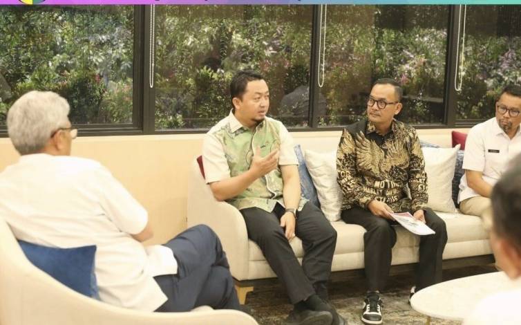 Gesa Infrastruktur, Pj Bupati Kampar Didampingi Anggota Komisi V DPR RI H Syahrul Aidi Audiensi dengan Dirjen Bina Marga