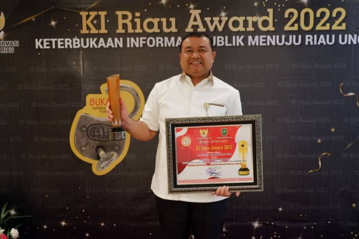 PT SPR Raih Anugerah KI Riau Award 2022, Juara 1 Kategori BUMD