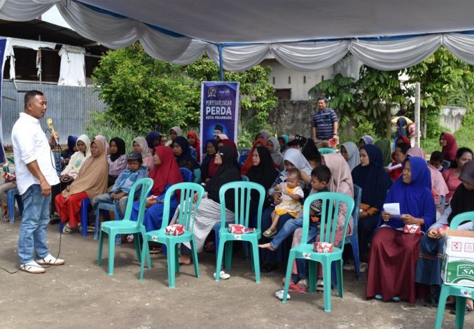 Sigit Yuwono Laksanakan Penyebarluasan Perda Kota Pekanbaru tentang Retribusi Pelayanan Kesehatan