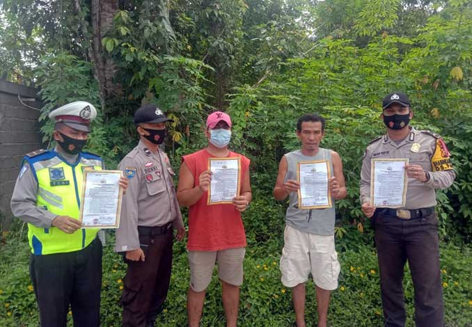 Cegah Karhutla, Polsek Pangkalan Kuras Tetap Semangat Mensosialisasikan Maklumat Kapolda Riau